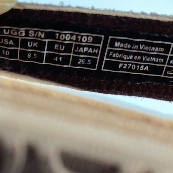 UGG australia-braided-strap-Slip On Flip Flop Size 10 Sandals - Picture 3 of 8